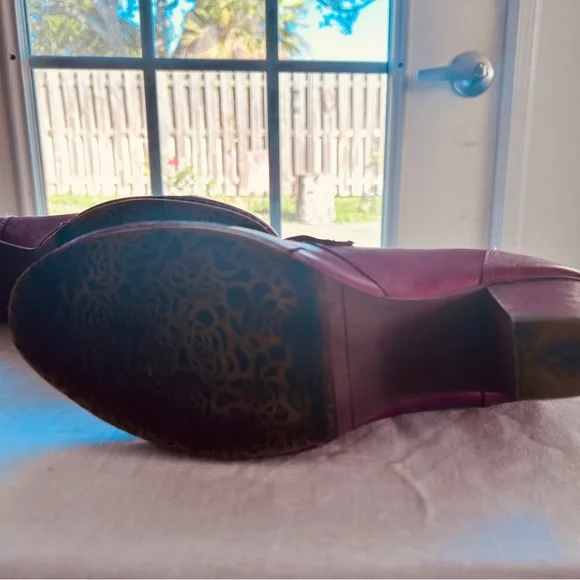 L’artiste by Spring Multi-strapped Ankle Boots, red - Picture 9 of 9